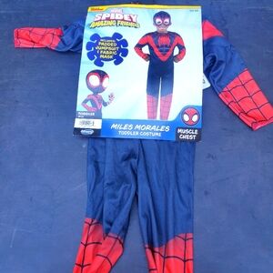 NWT Miles Morales Spider-Man Costume Toddler 2T 3T